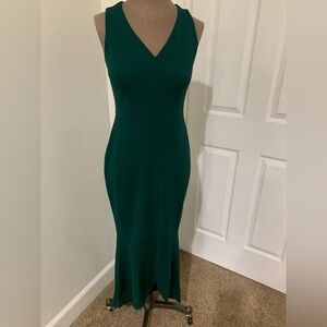 Sweet Storm Deep Green Dress